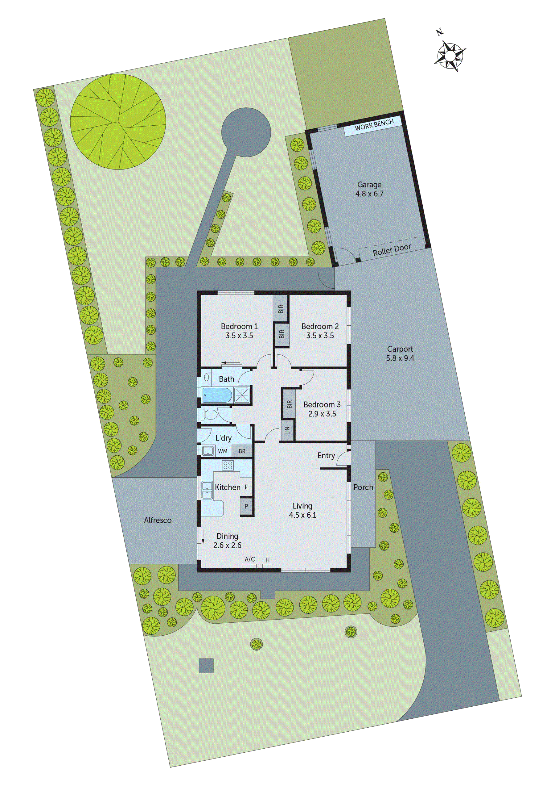 25 Ada Street, Clifton Springs VIC 3222 - Floorplan