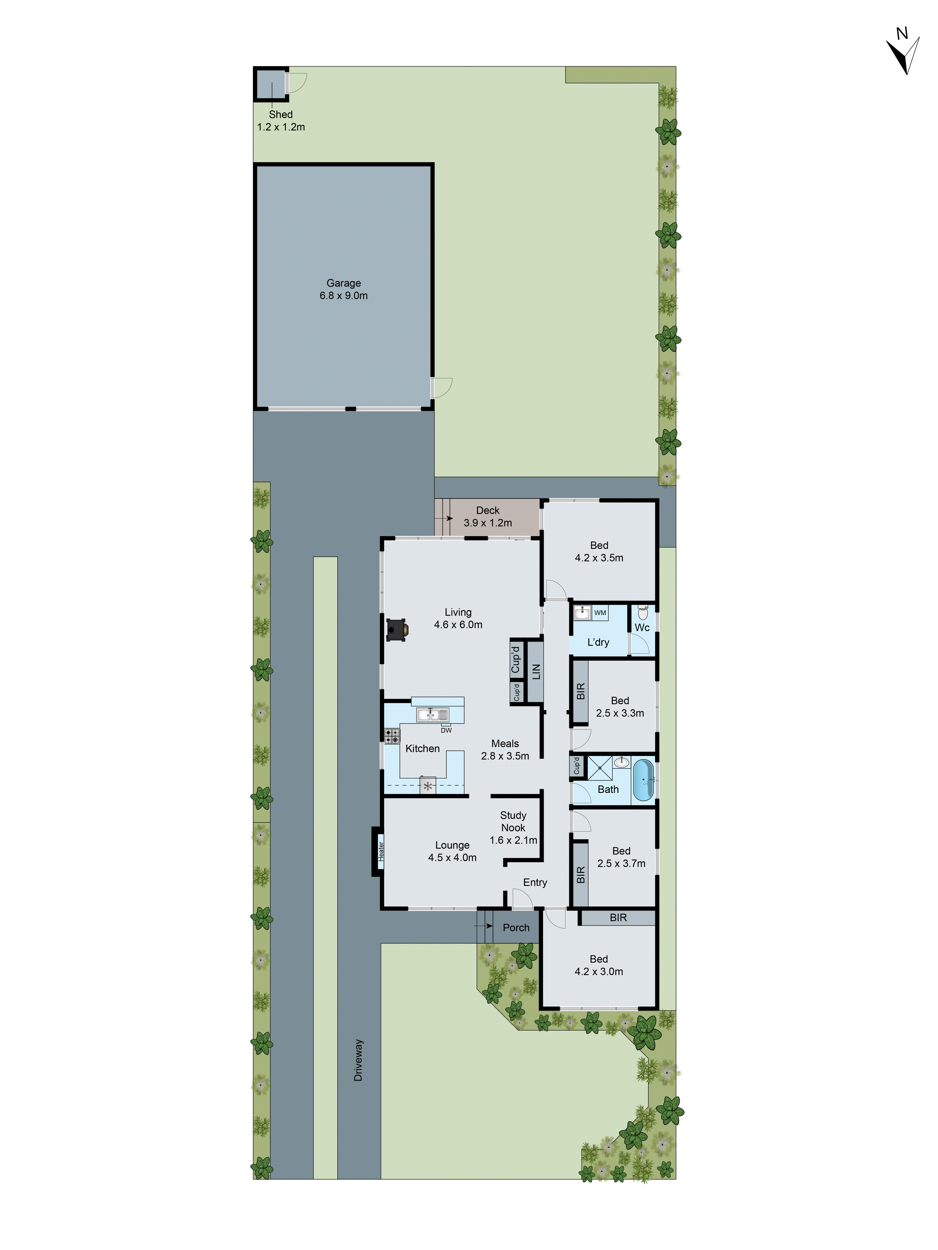 25 Ashbourne Street, Herne Hill VIC 3218 - Floorplan
