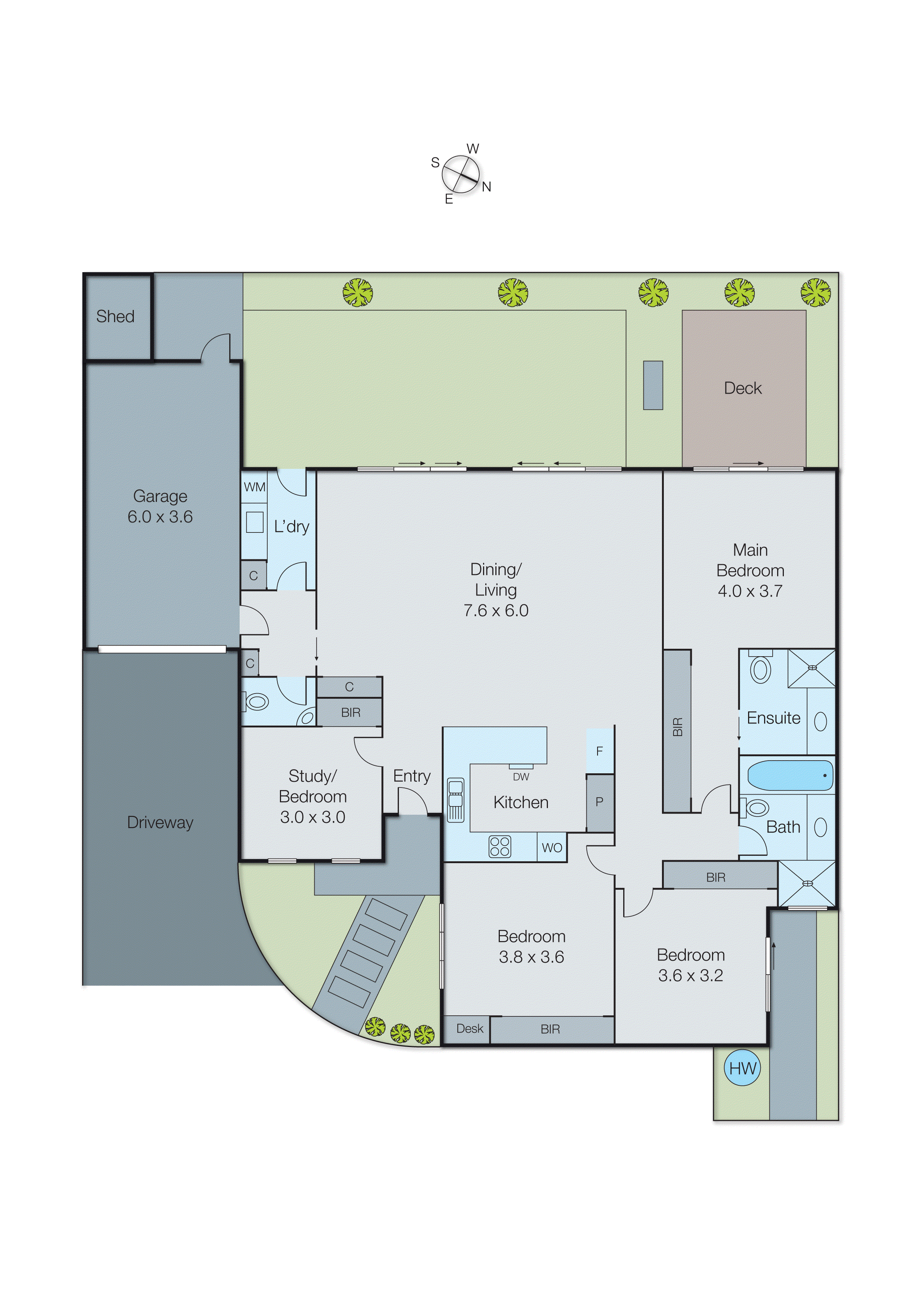 2/5 Baker Street, Murrumbeena VIC 3163 - Floorplan