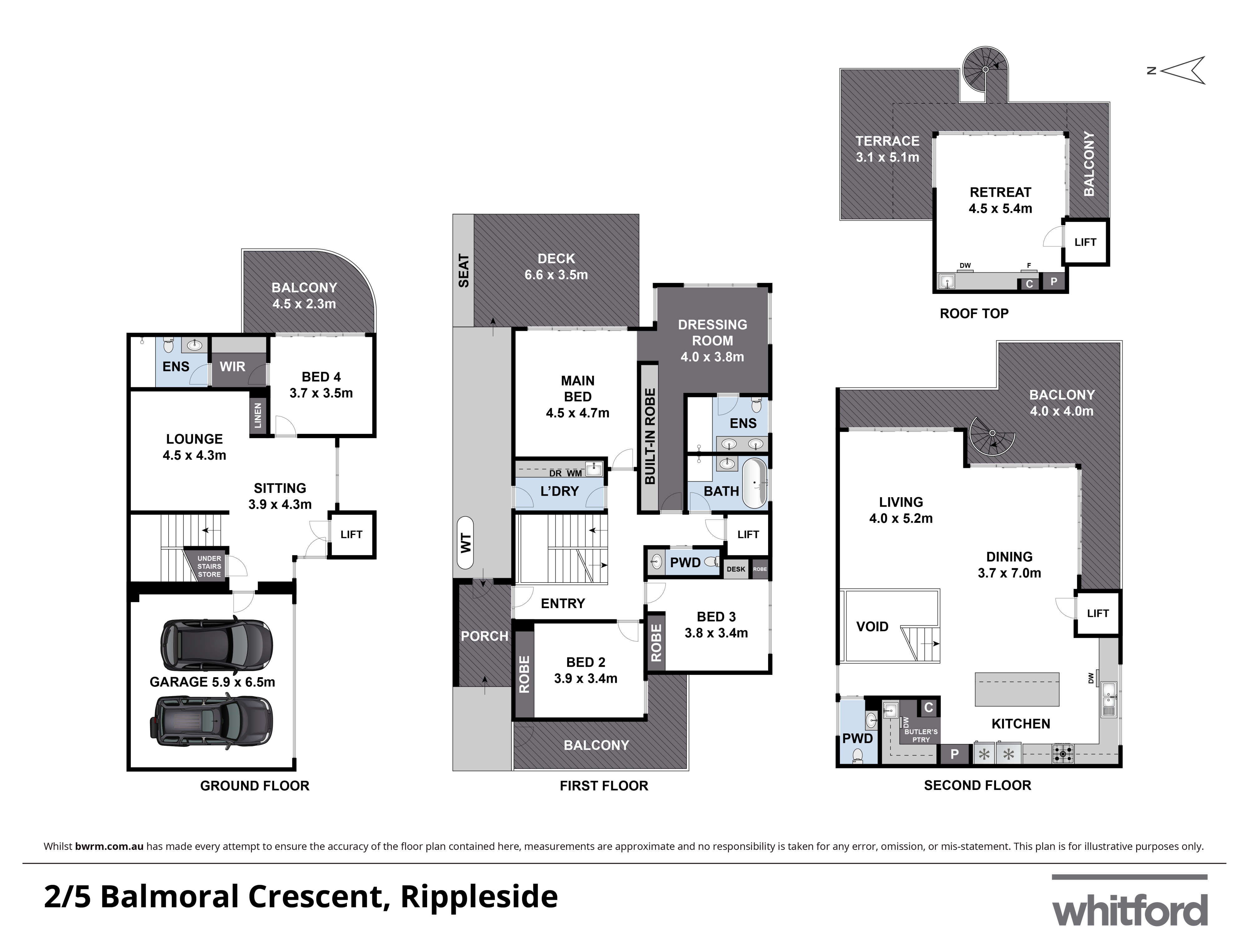 2/5 Balmoral Crescent, Rippleside