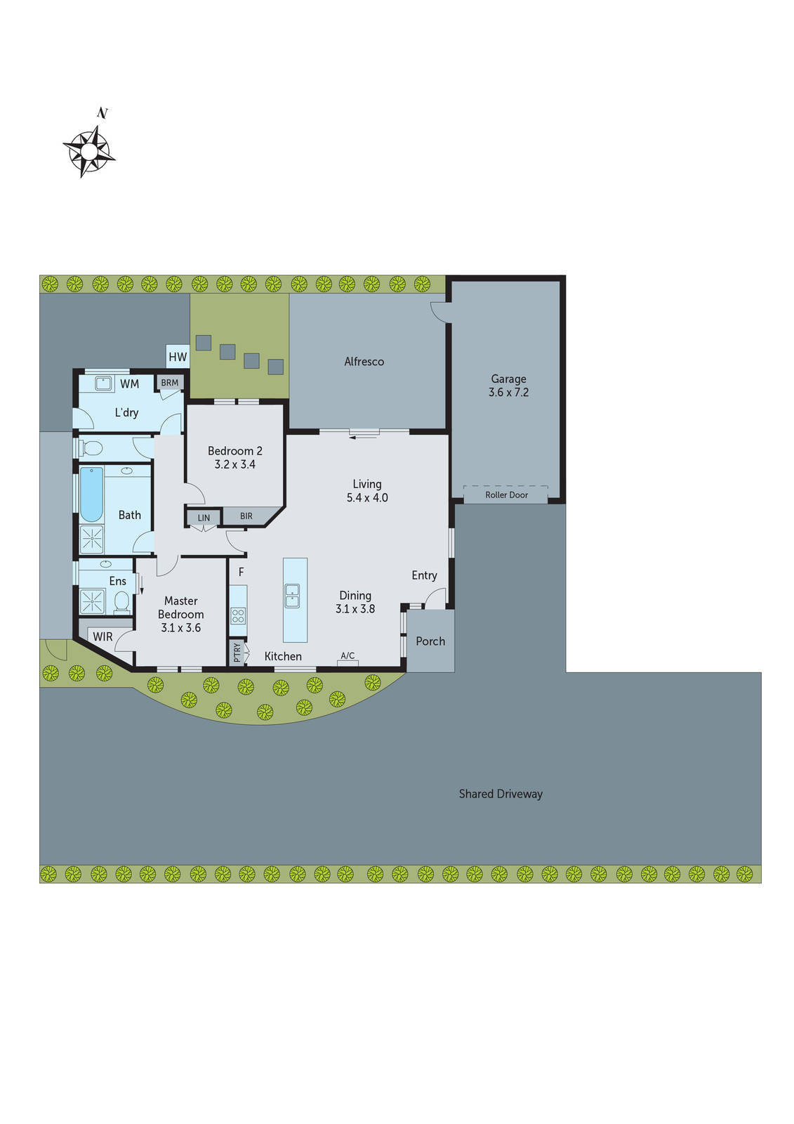 2/5 Barling Court, THOMSON VIC 3219 - Floorplan