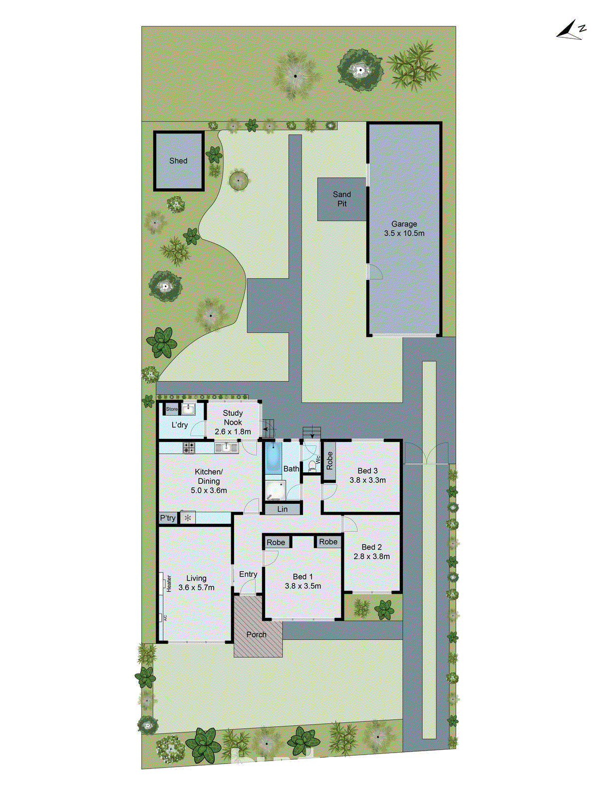 25 Bayview Parade, Hamlyn Heights VIC 3215 - Floorplan