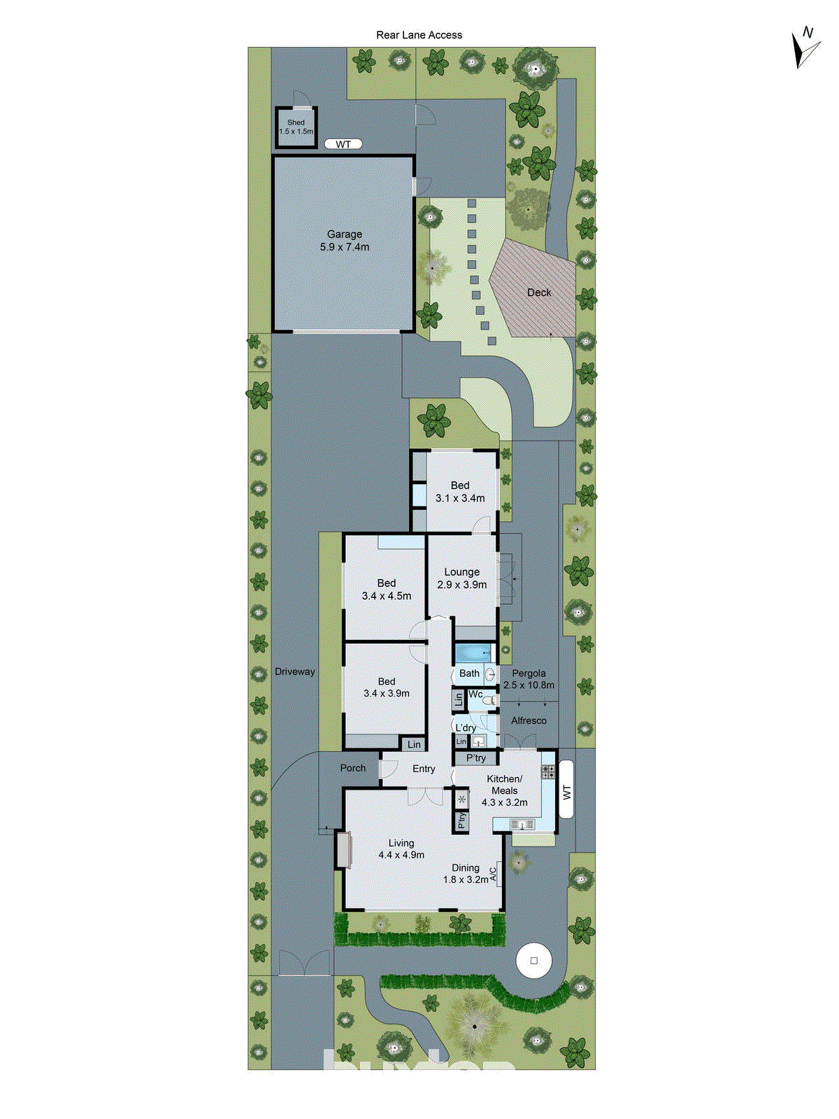 25 Calder Street, Manifold Heights VIC 3218 - Floorplan