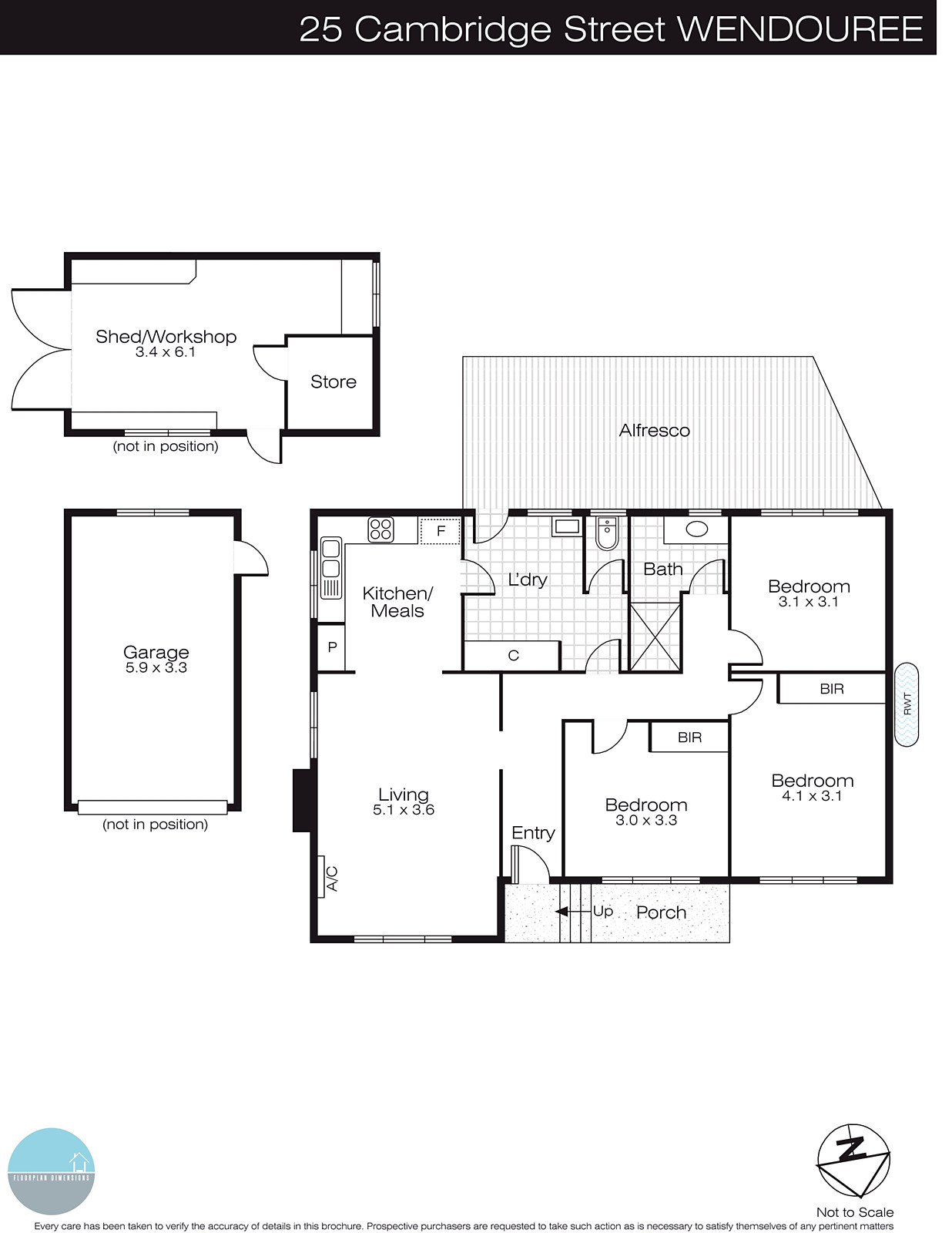 25 Cambridge Street, Wendouree VIC 3355 - Floorplan