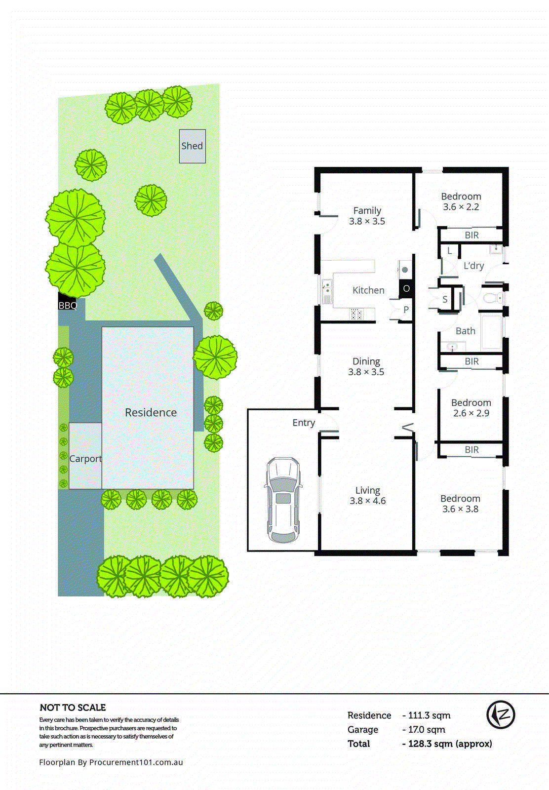 25 Central Avenue, Dandenong North VIC 3175 - Floorplan