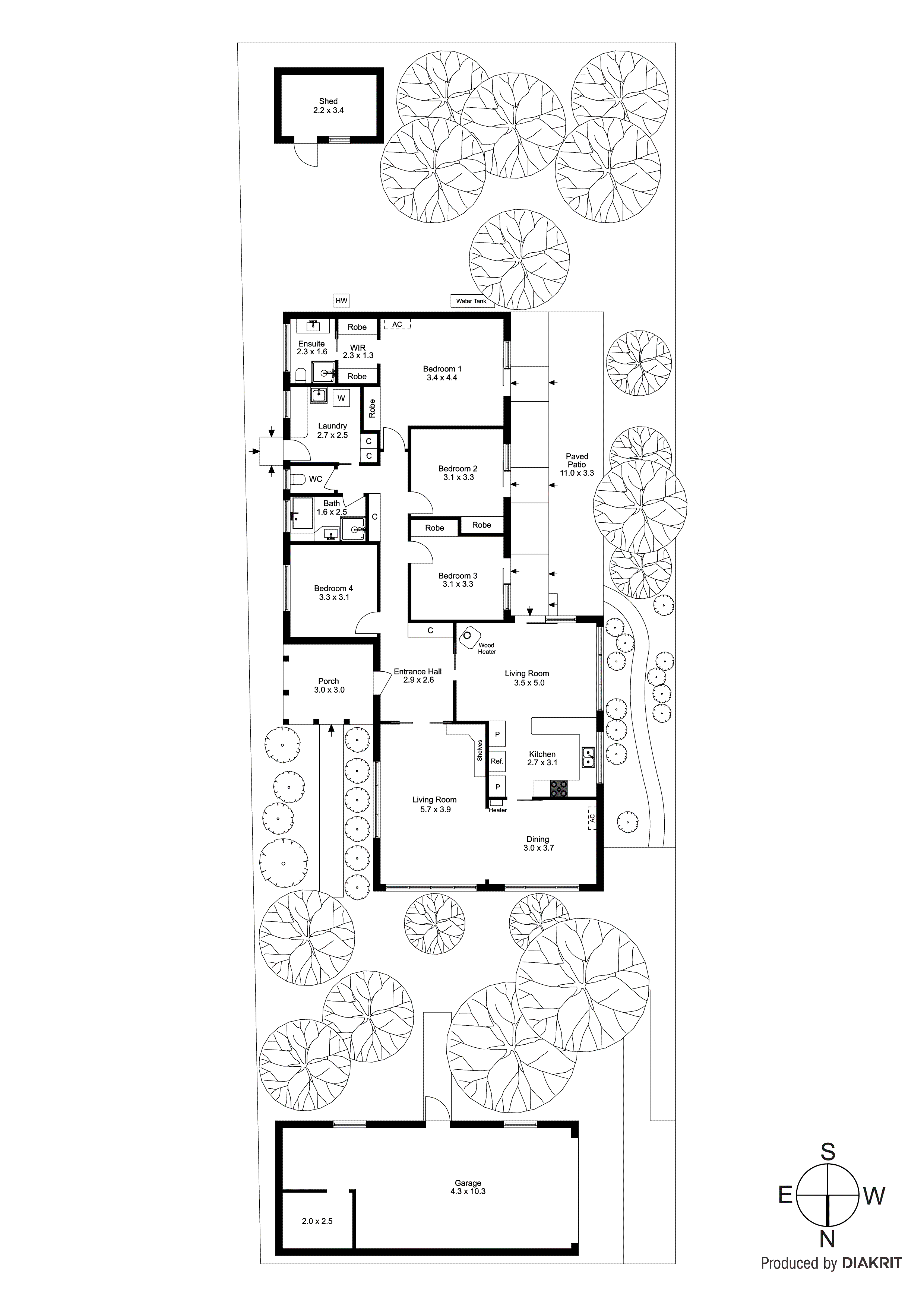 25 Chevron Court, Seaford VIC 3198 - Floorplan