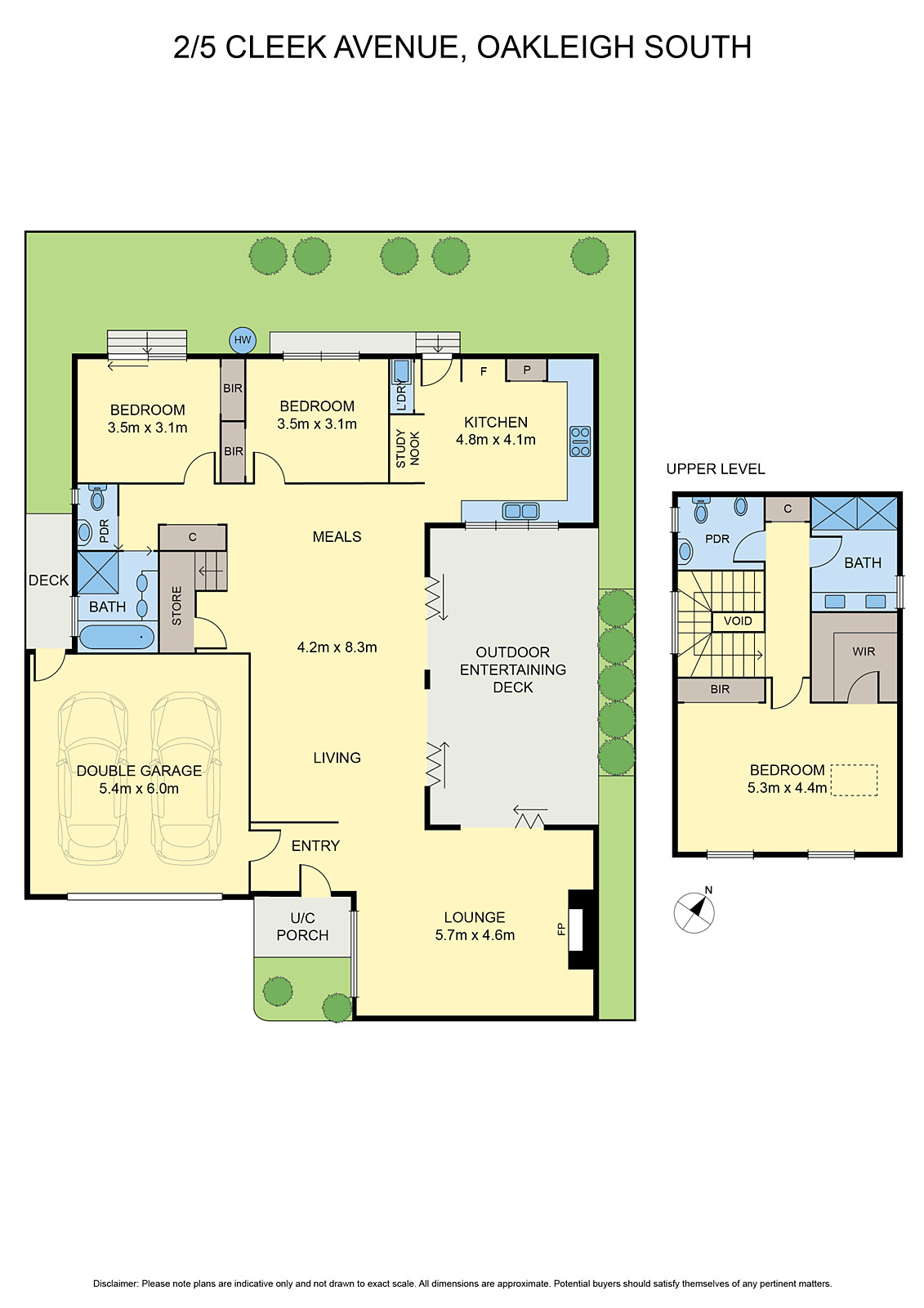 2/5 Cleek Avenue, Oakleigh South VIC 3167 - Floorplan