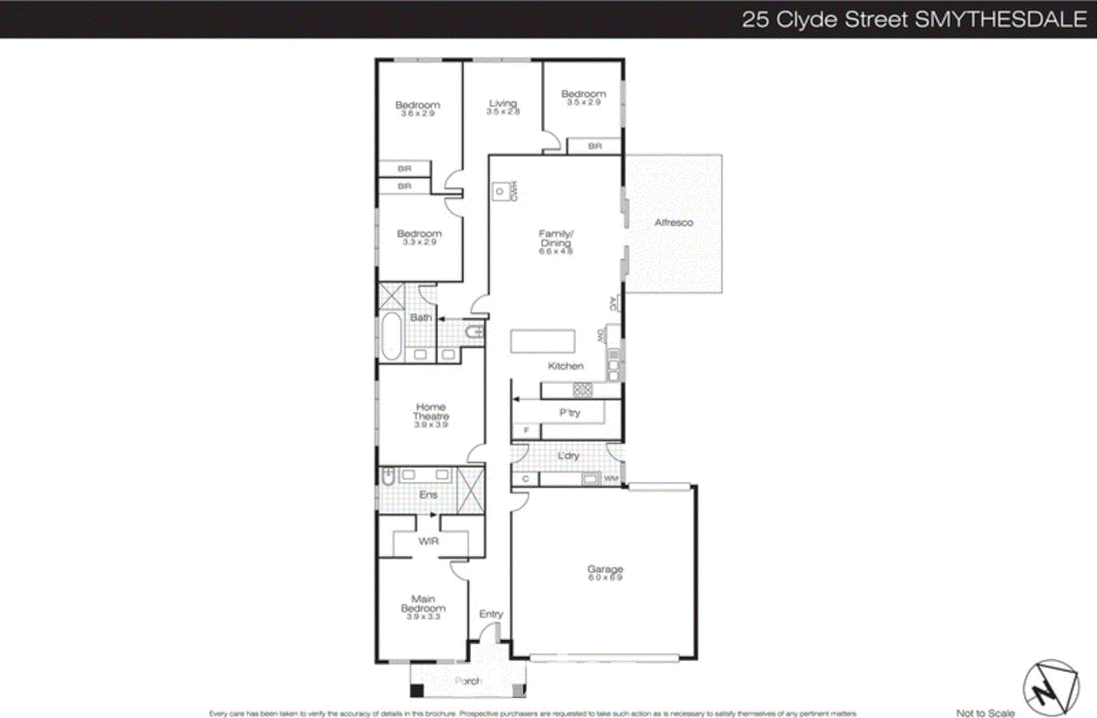 25 Clyde Street, Smythesdale VIC 3351 - Floorplan