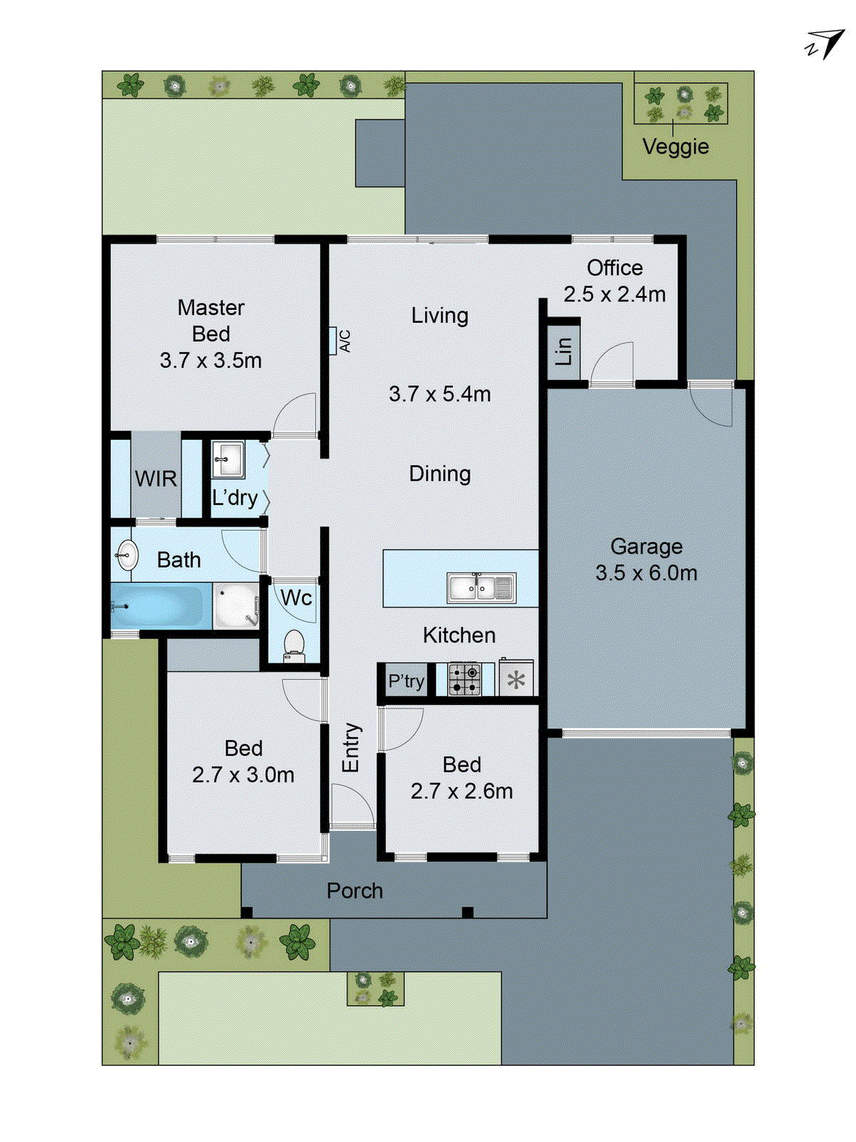 25 Connect Way, Mount Duneed VIC 3217 - Floorplan
