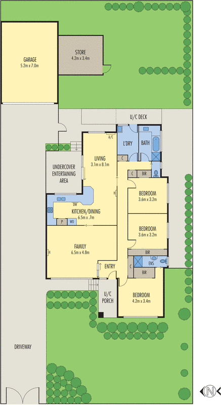 25 Coolabah Drive, Grovedale VIC 3216 - Floorplan