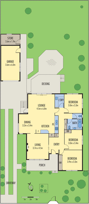 25 Cuthbert Avenue, Highton VIC 3216 - Floorplan
