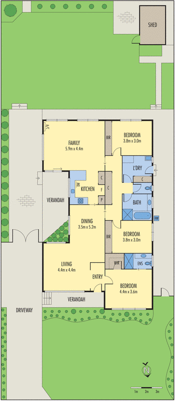 25 Dublin Drive, Grovedale VIC 3216 - Floorplan