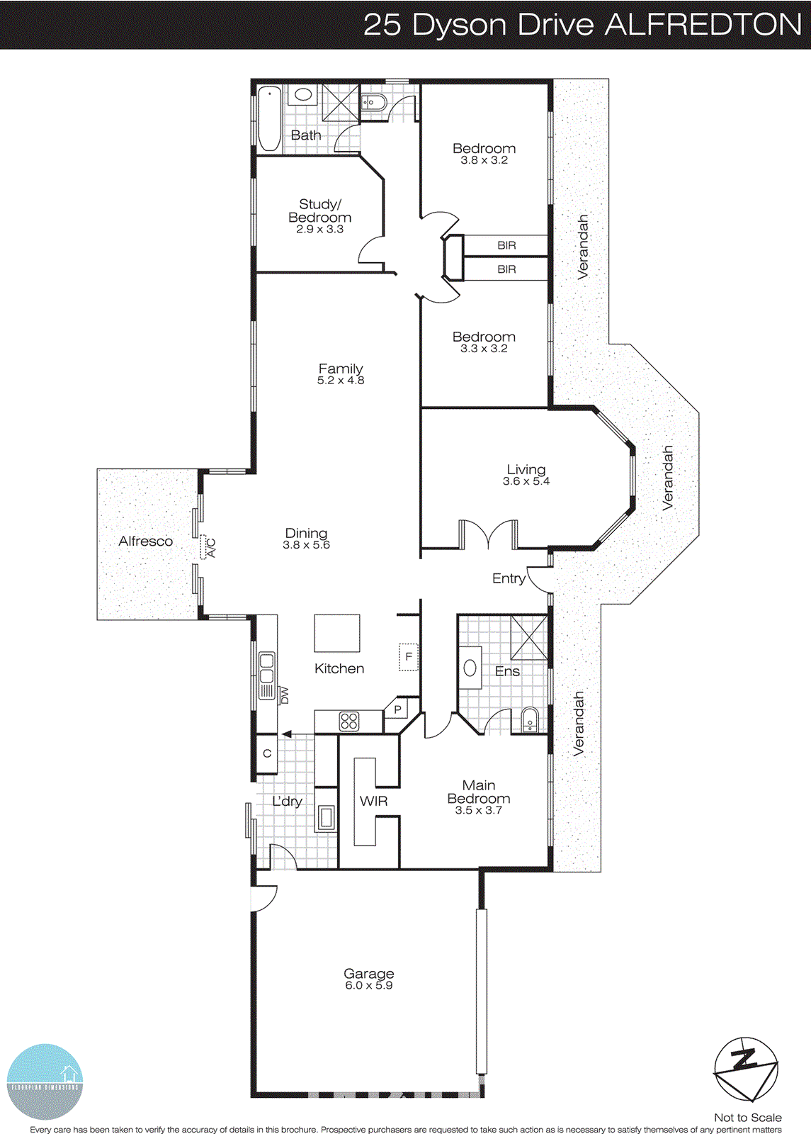 25 Dyson Drive, Alfredton VIC 3350 - Floorplan