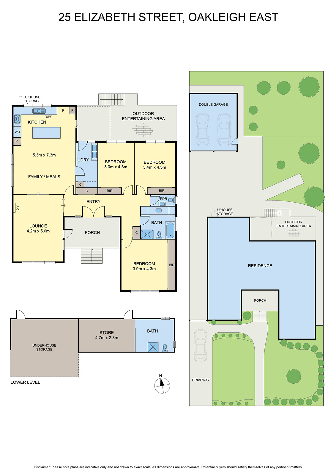 25 Elizabeth Street, Oakleigh East VIC 3166 - Floorplan