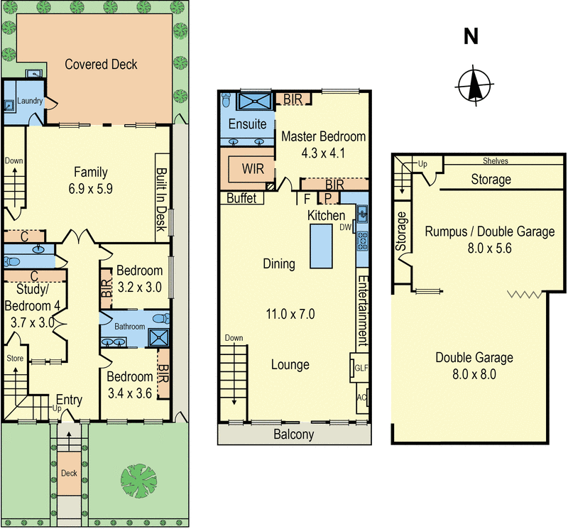 2/5 Greenways Court, Parkdale VIC 3195 - Floorplan