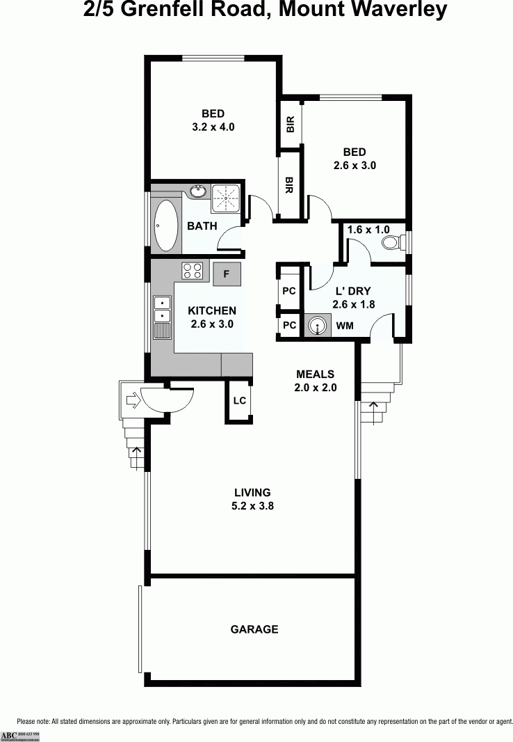 2/5&nbsp;Grenfell&nbsp;Road&nbsp;Mount Waverley 1