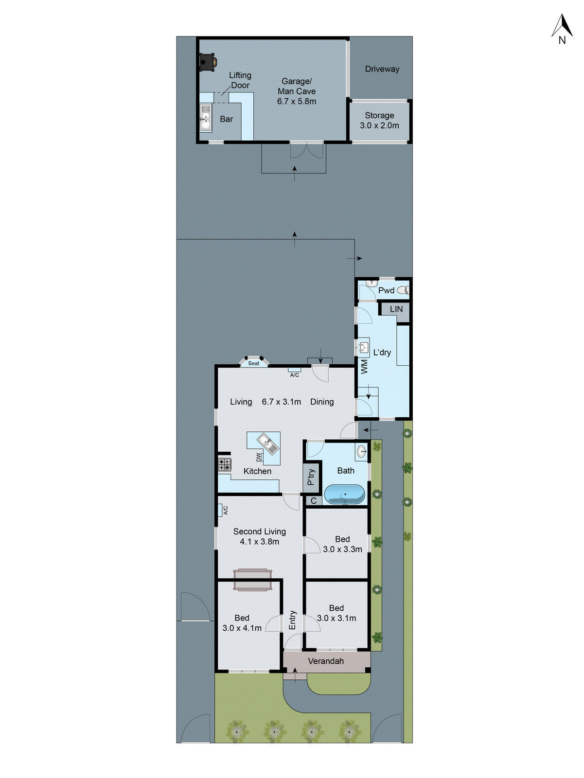25 Grey Street, East Geelong VIC 3219 - Floorplan