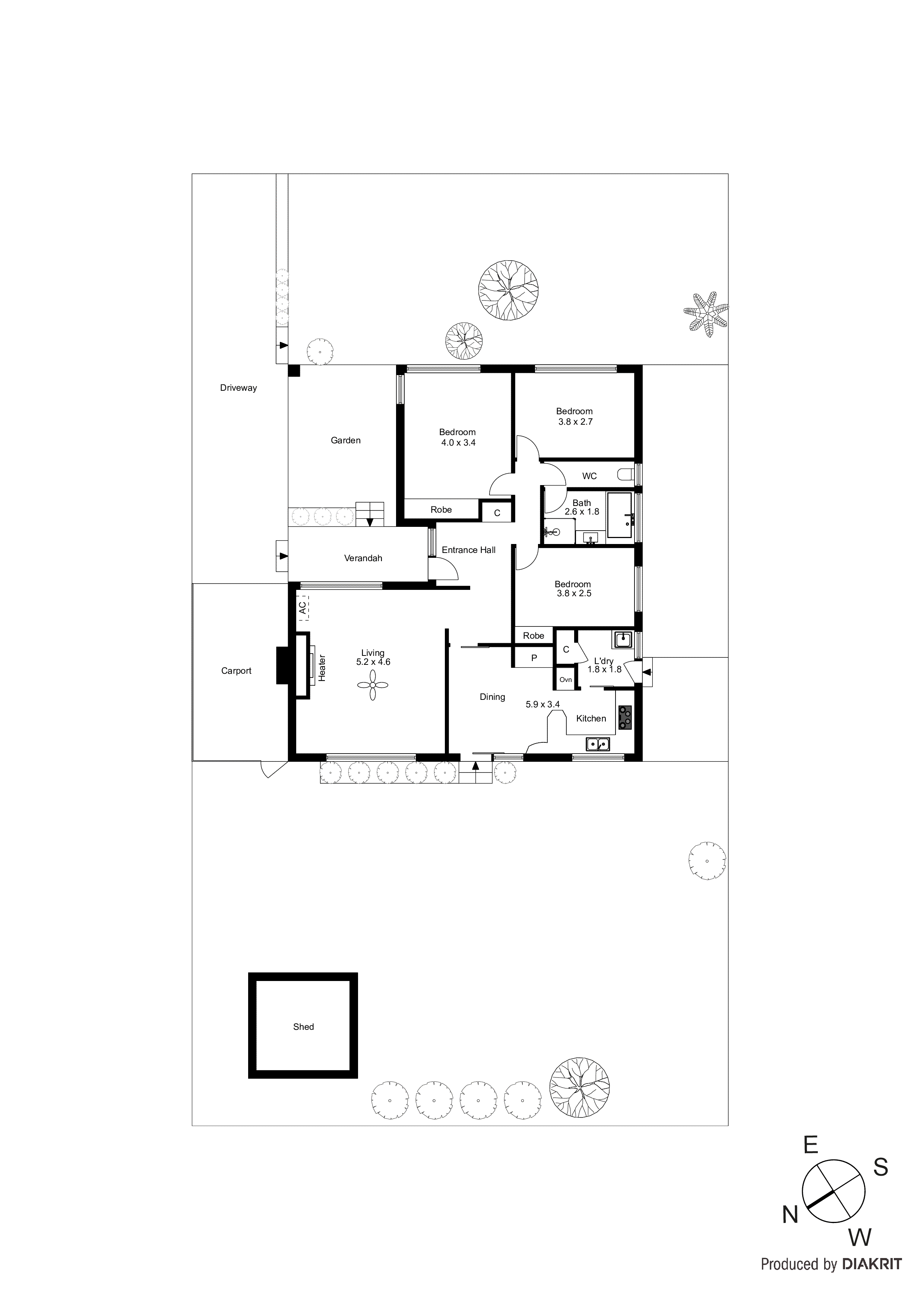 25 Hallifax Street, Seaford VIC 3198 - Floorplan