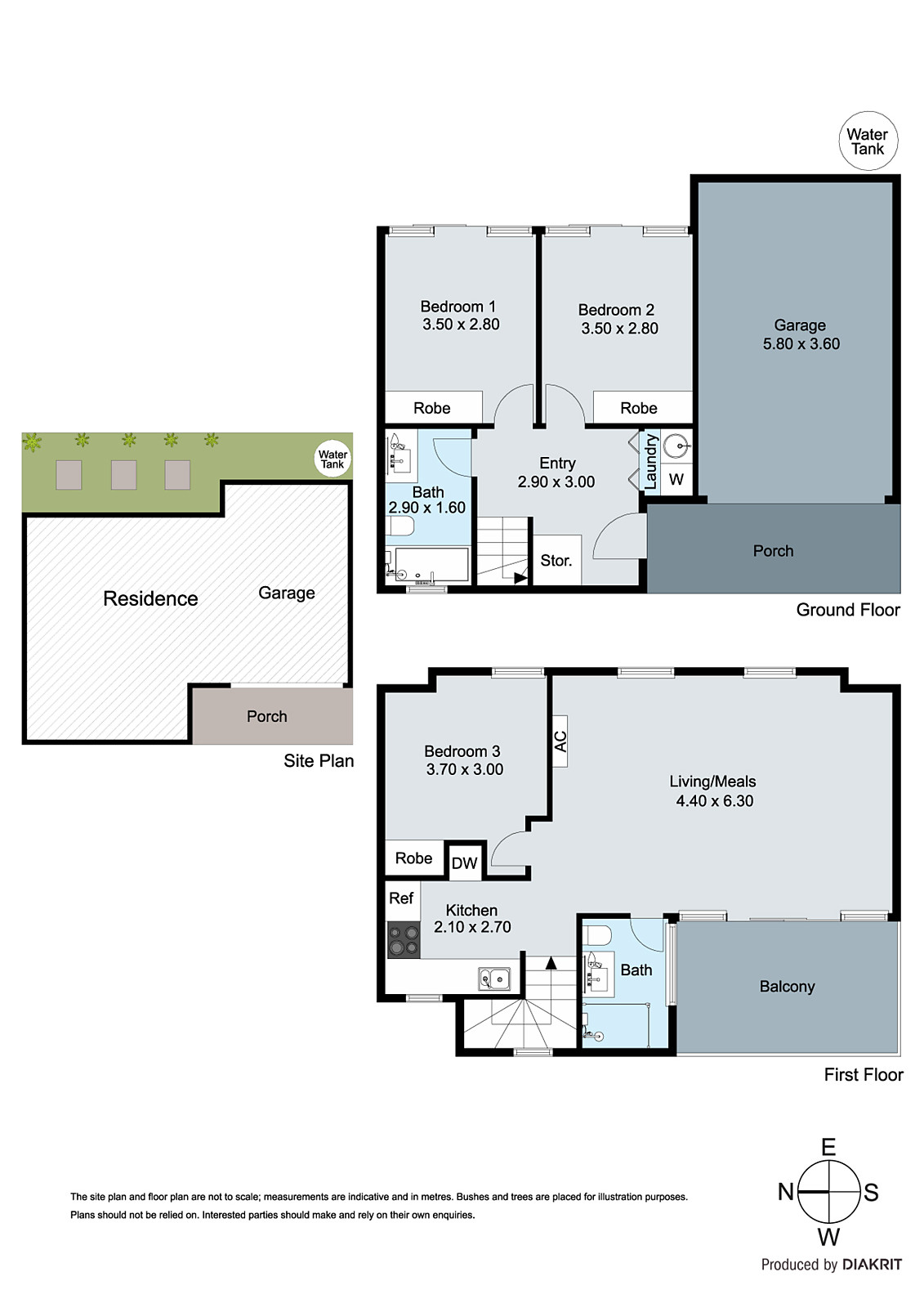 2/5 Harding Avenue, Bonbeach VIC 3196 - Floorplan
