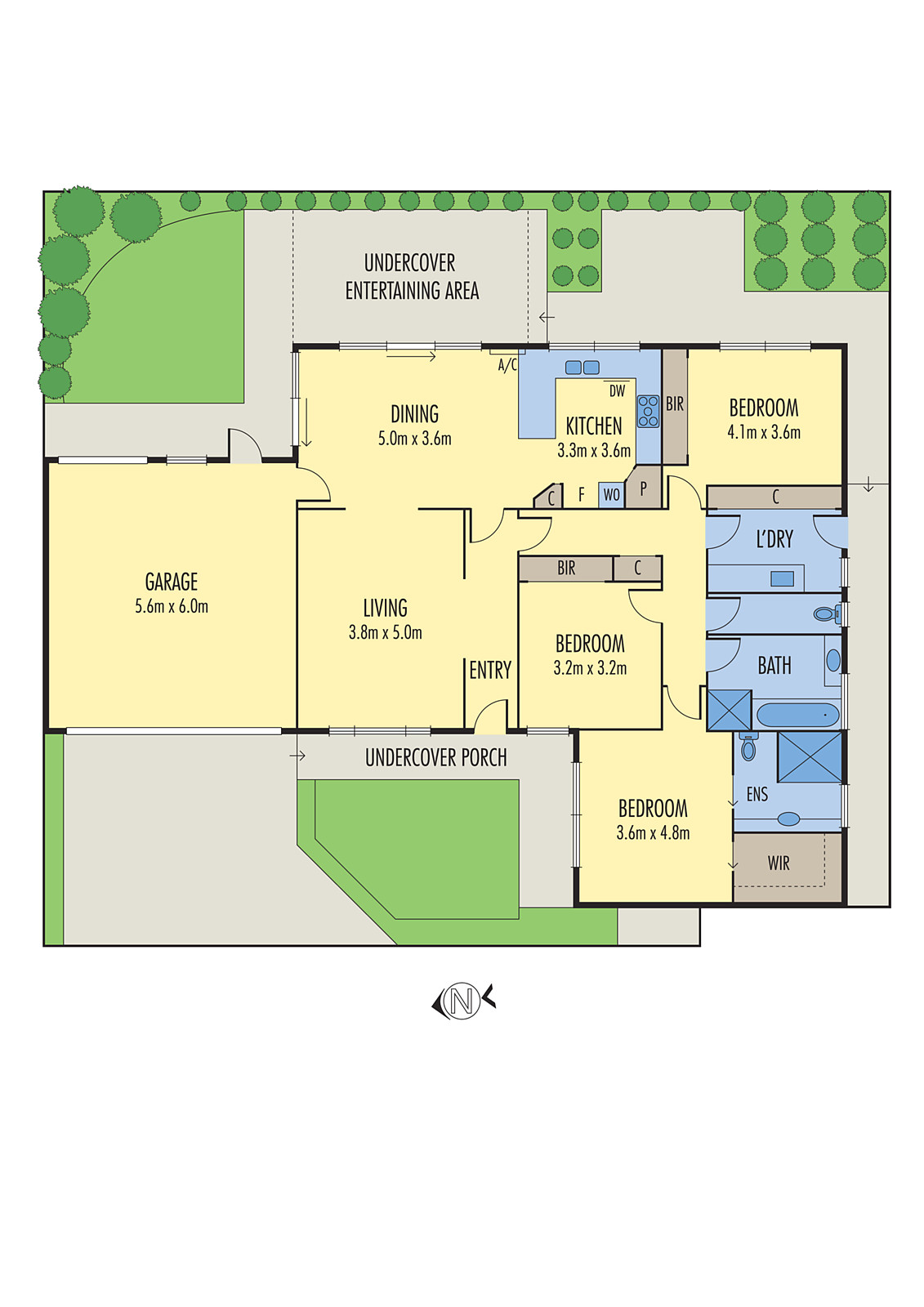 2/5 Hewat Drive, Highton VIC 3216 - Floorplan
