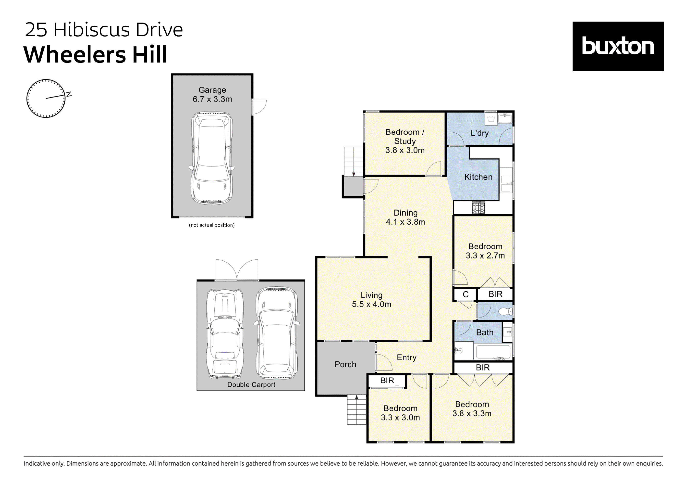 25 Hibiscus Drive, Wheelers Hill VIC 3150 - Floorplan