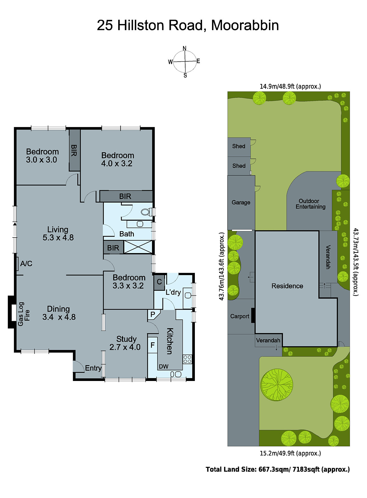 25 Hillston Road, Moorabbin VIC 3189 - Floorplan