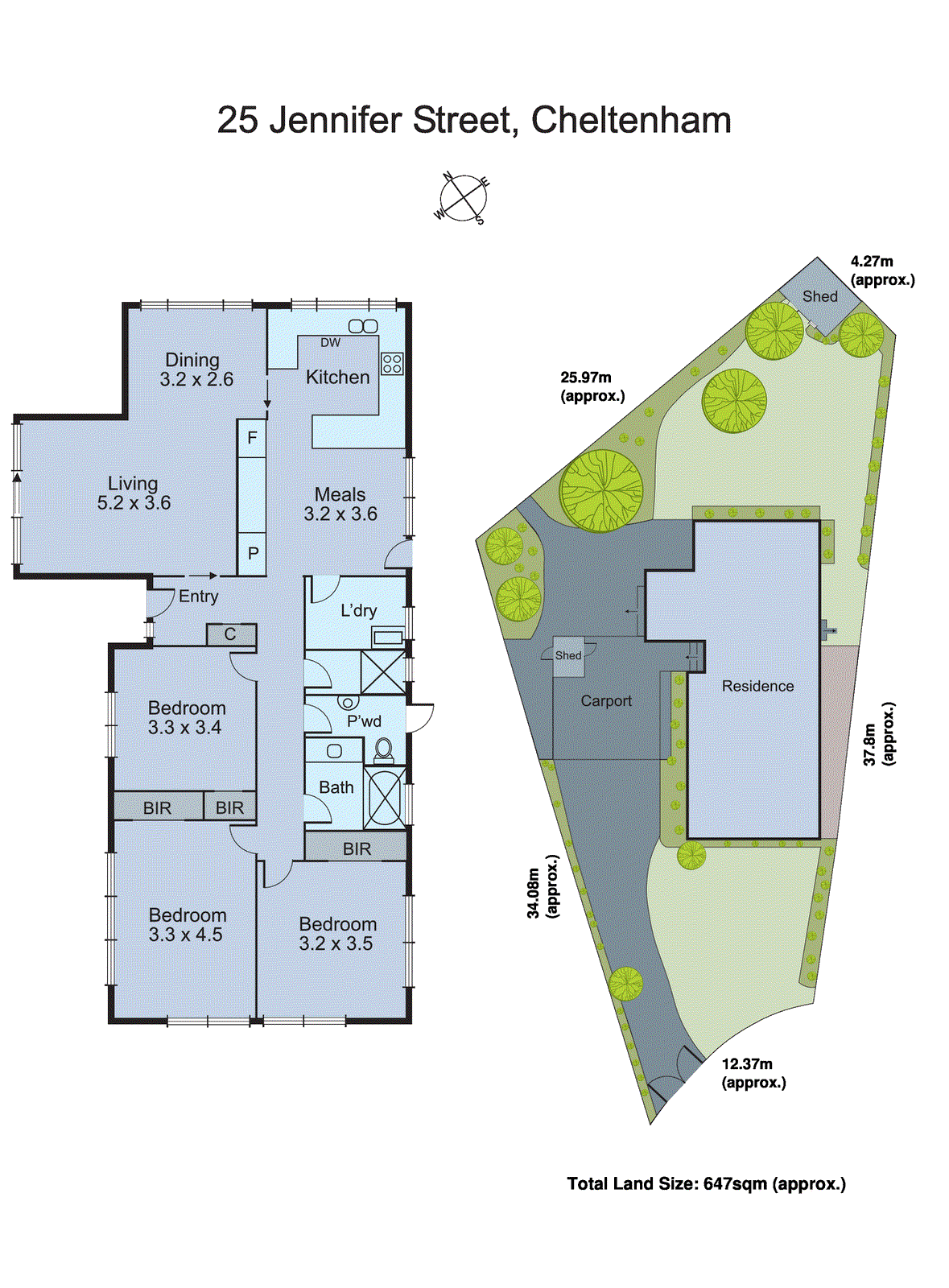 25 Jennifer Street, Cheltenham VIC 3192 - Floorplan