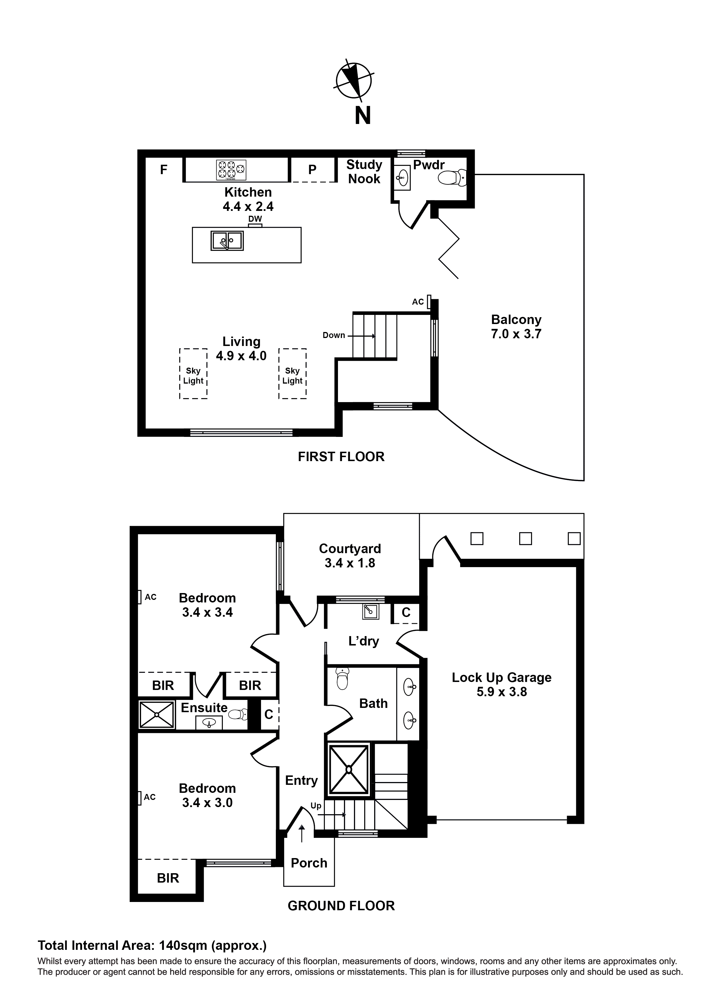 2/5 Jepson Street, Yarraville VIC 3013 - Floorplan
