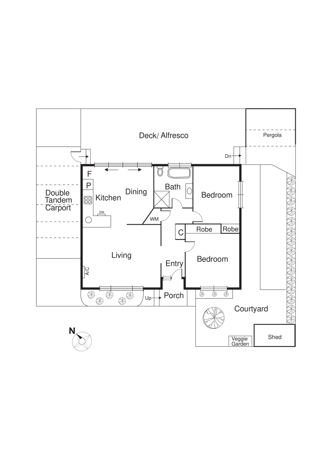 2/5 Keefer Street, Mordialloc VIC 3195 - Floorplan
