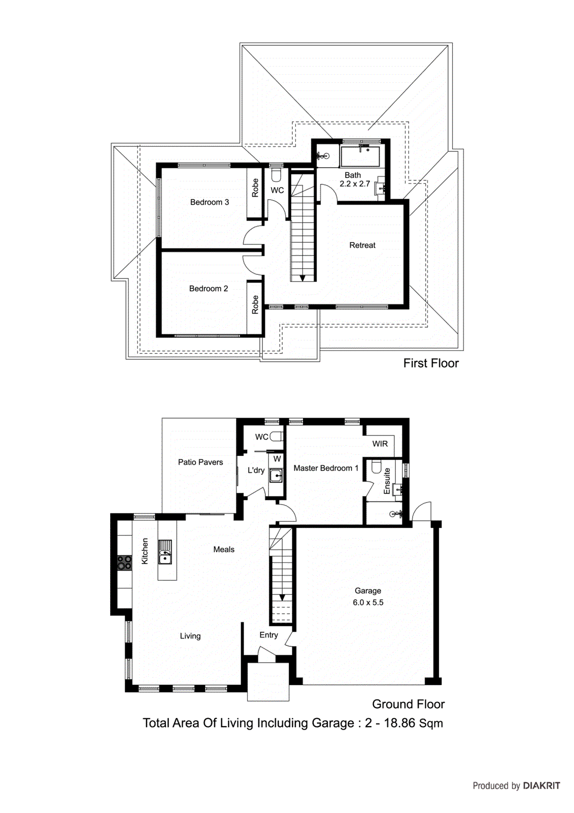 2/5 Kerry Street, Seaford VIC 3198 - Floorplan