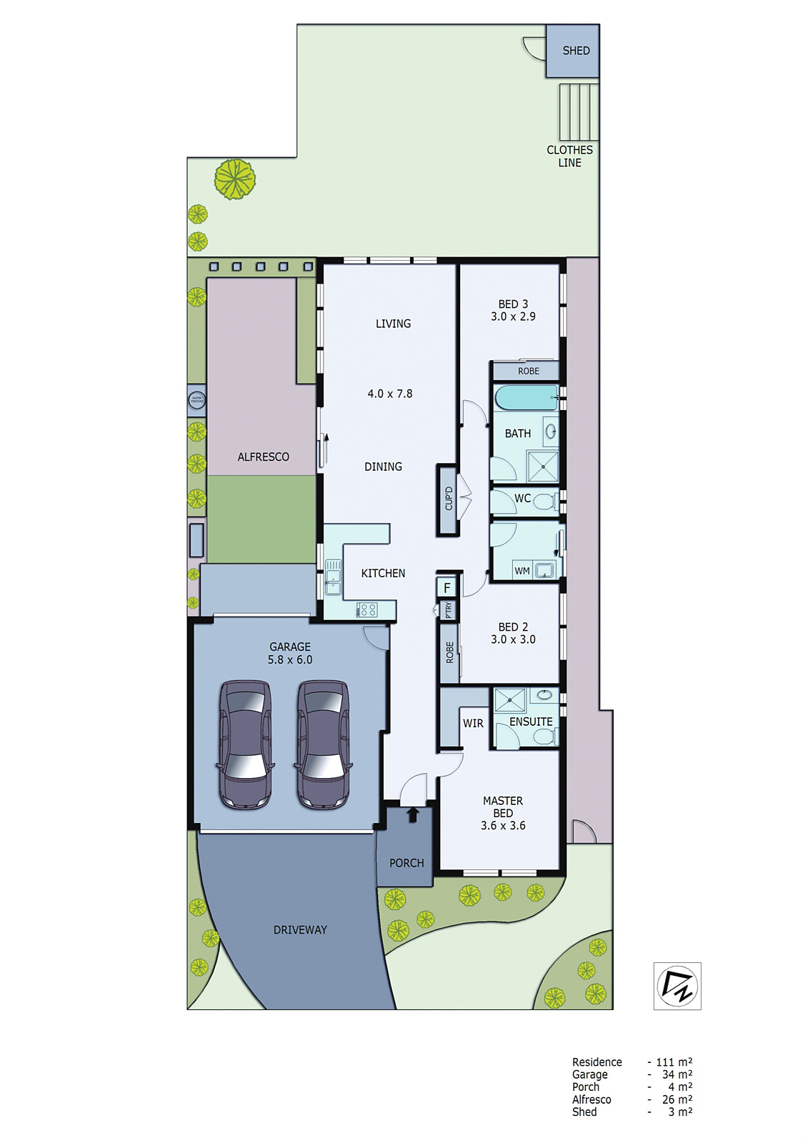 25 Kingsland Close, Dingley Village VIC 3172 - Floorplan