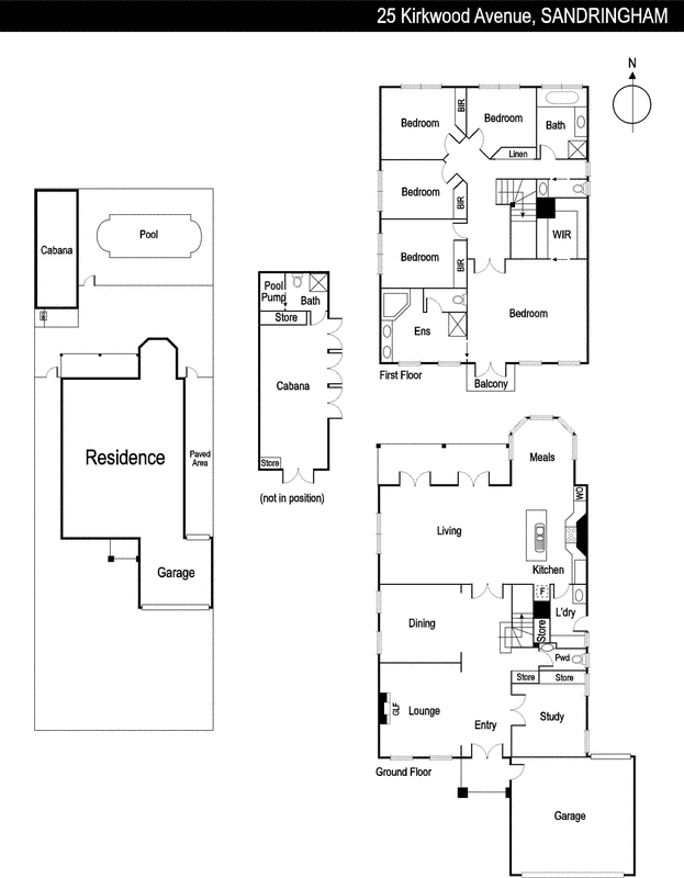25 Kirkwood Avenue, Sandringham VIC 3191 - Floorplan