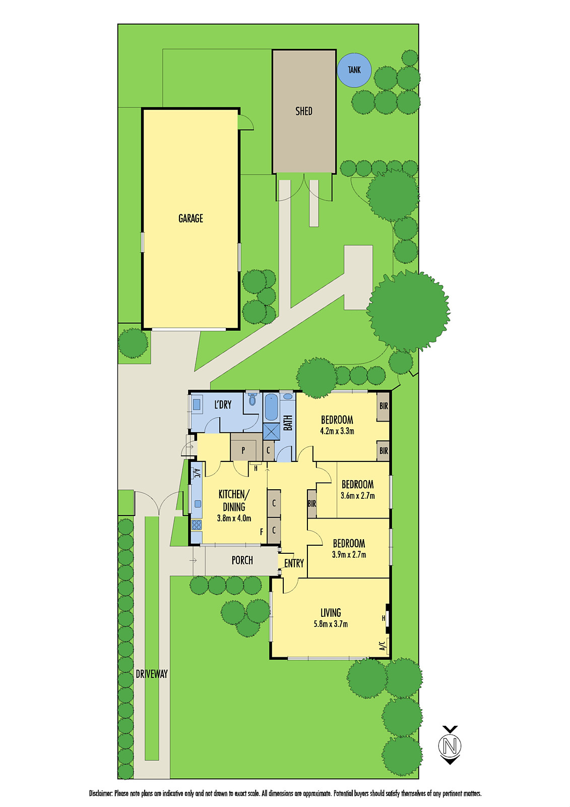 25 Knight Avenue, Herne Hill VIC 3218 - Floorplan
