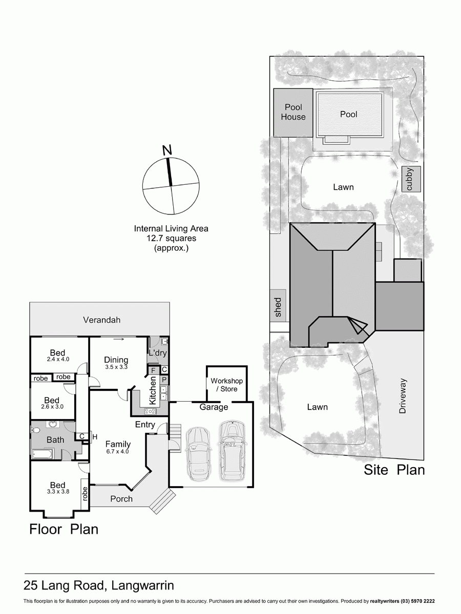 25 Lang Road, LANGWARRIN VIC 3910 - Floorplan