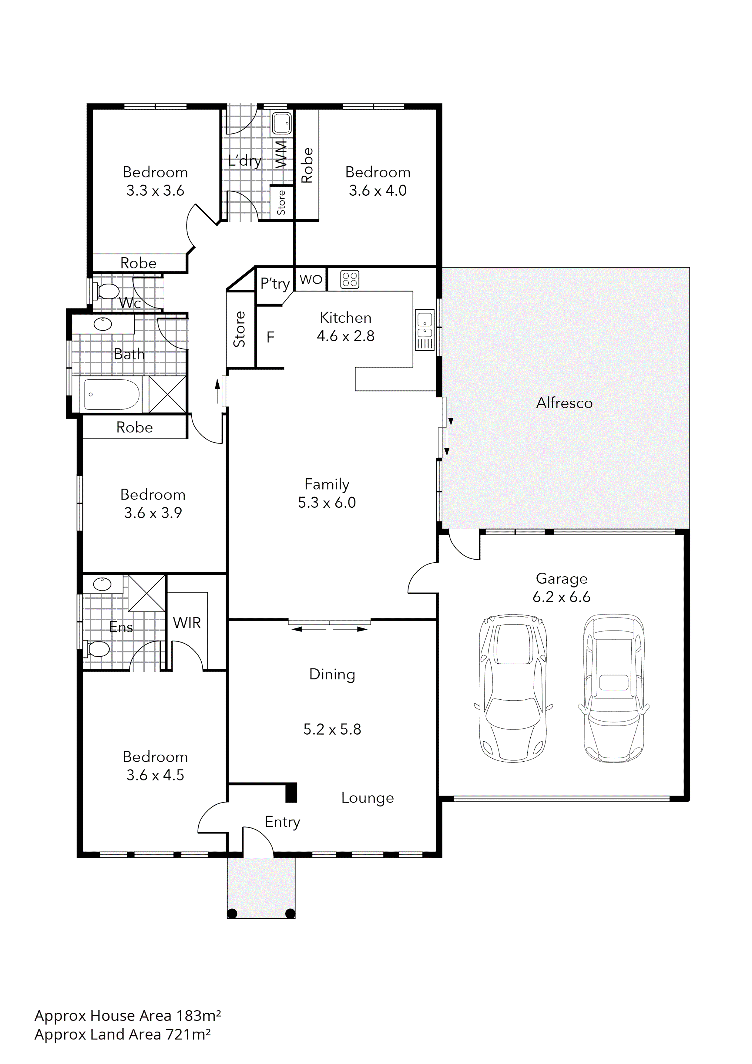 25 Lanita Street, Delacombe VIC 3356 - Floorplan