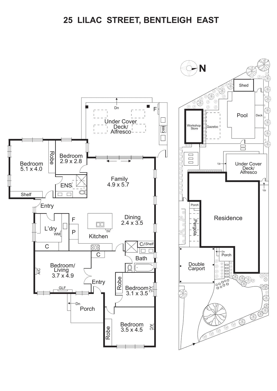 25 Lilac Street, Bentleigh East VIC 3165 - Floorplan