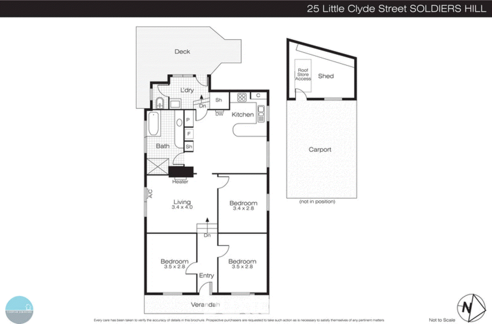 25 Little Clyde Street, Soldiers Hill VIC 3350 - Floorplan