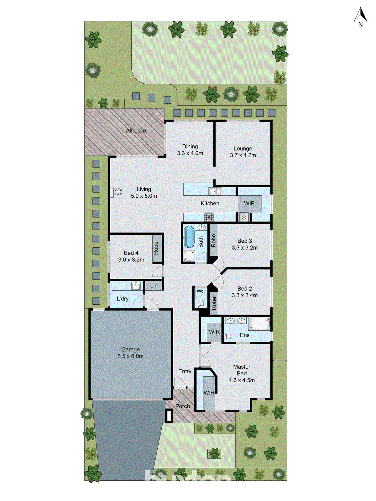 25 Mallacoota Crescent, Armstrong Creek VIC 3217 - Floorplan