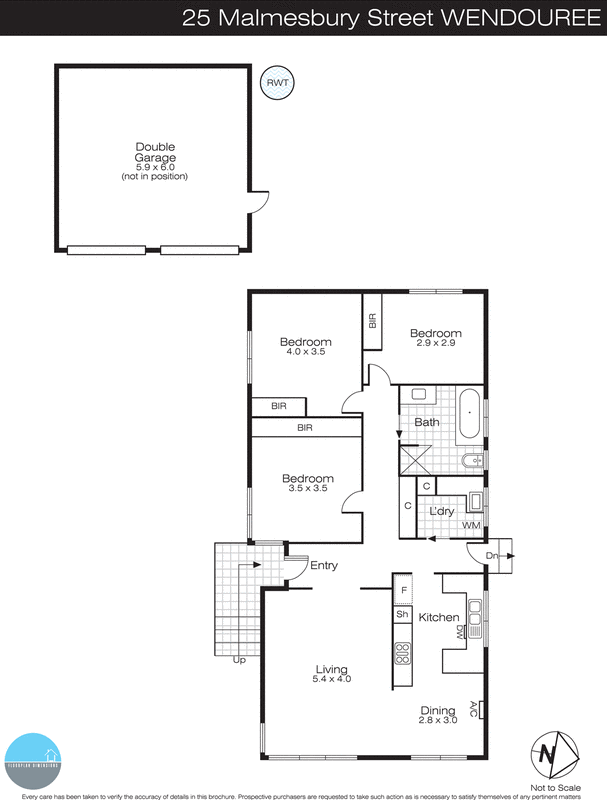 25 Malmesbury Street, Wendouree VIC 3355 - Floorplan