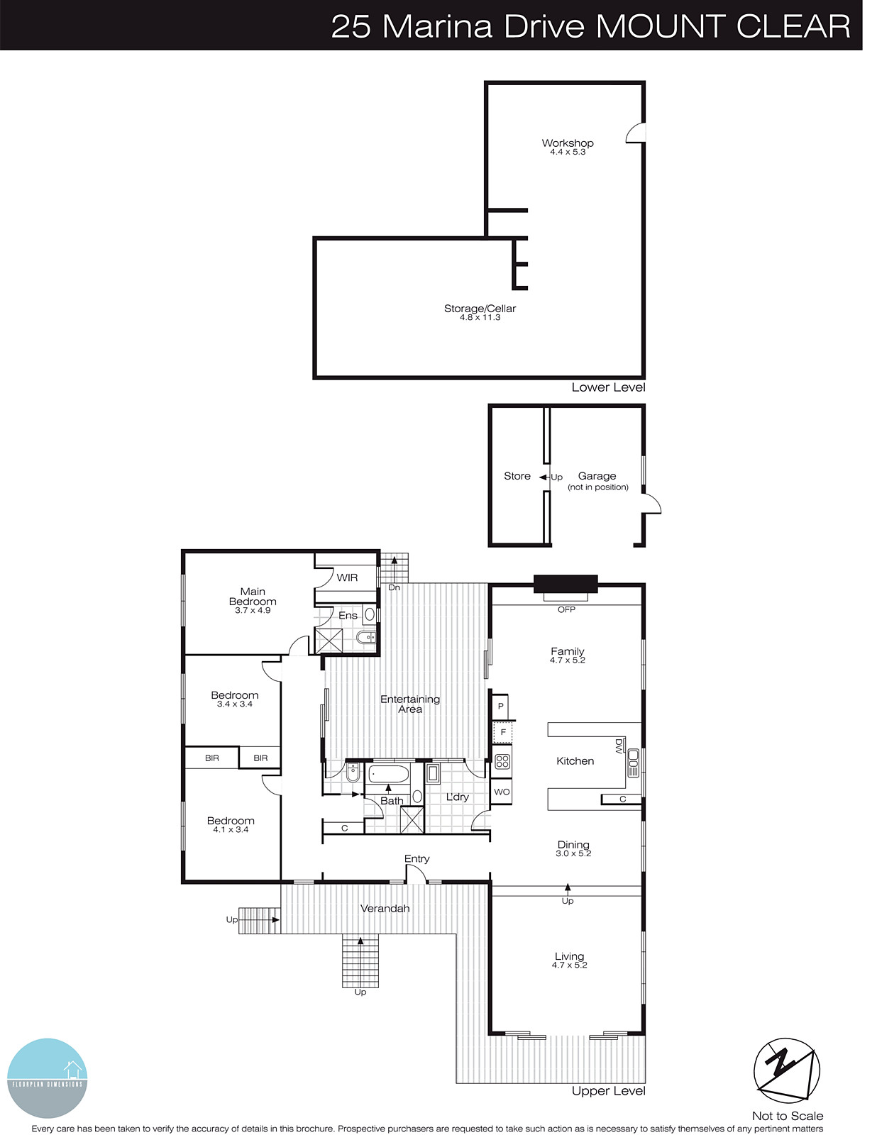 25 Marina Drive, Mount Clear VIC 3350 - Floorplan