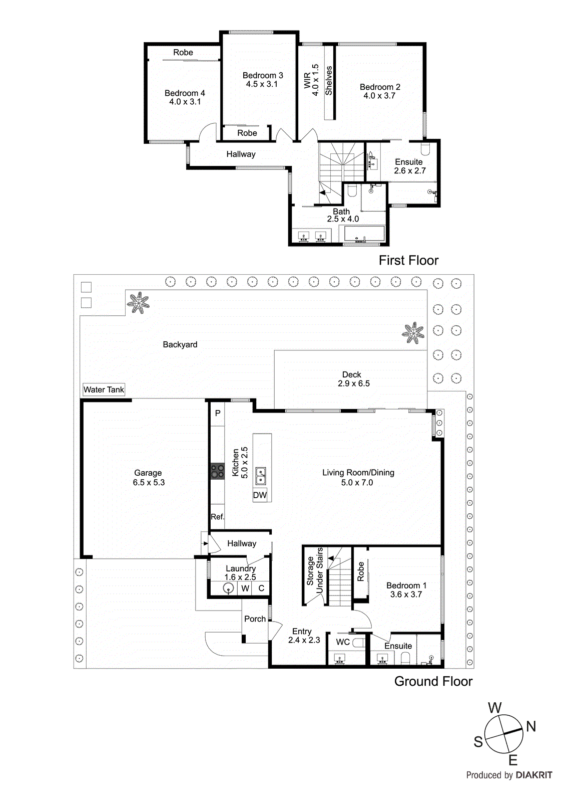 2/5 McLaren Street, Mount Waverley VIC 3149 - Floorplan