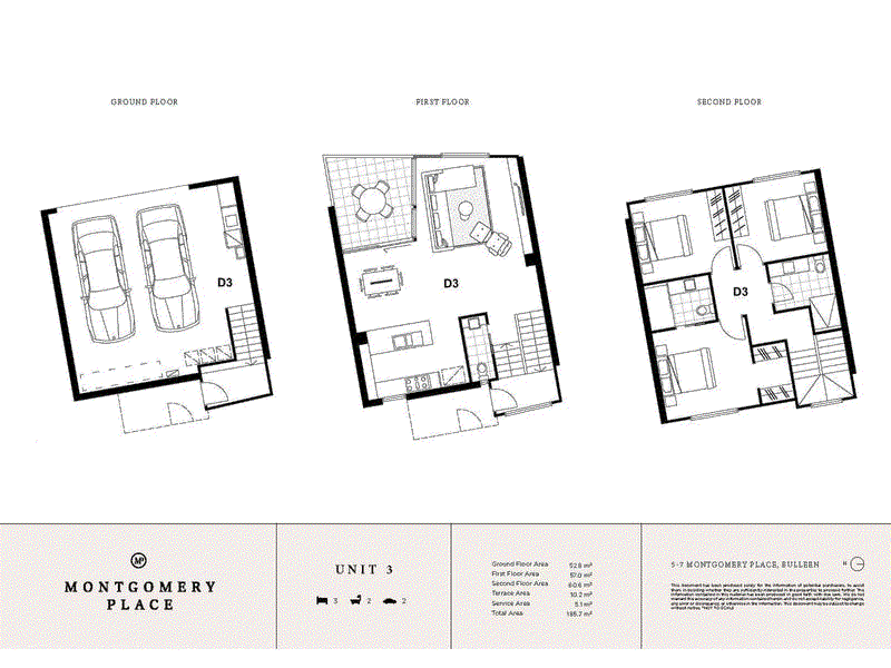 2/5 Montgomery Place, Bulleen VIC 3105 - Floorplan