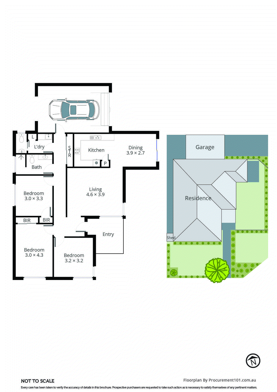 25 Nance Street, Noble Park VIC 3174 - Floorplan