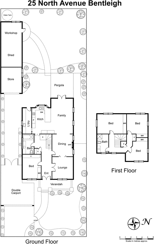 25 North Avenue, Bentleigh VIC 3204 - Floorplan