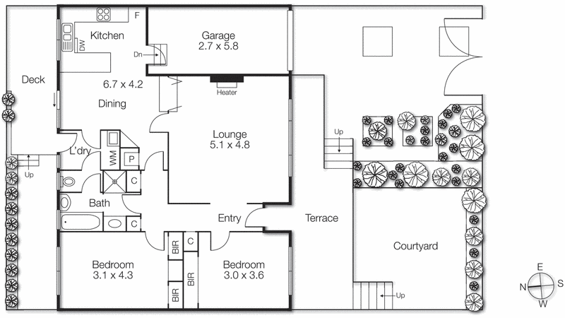 2/5 North Road, Brighton VIC 3186 - Floorplan