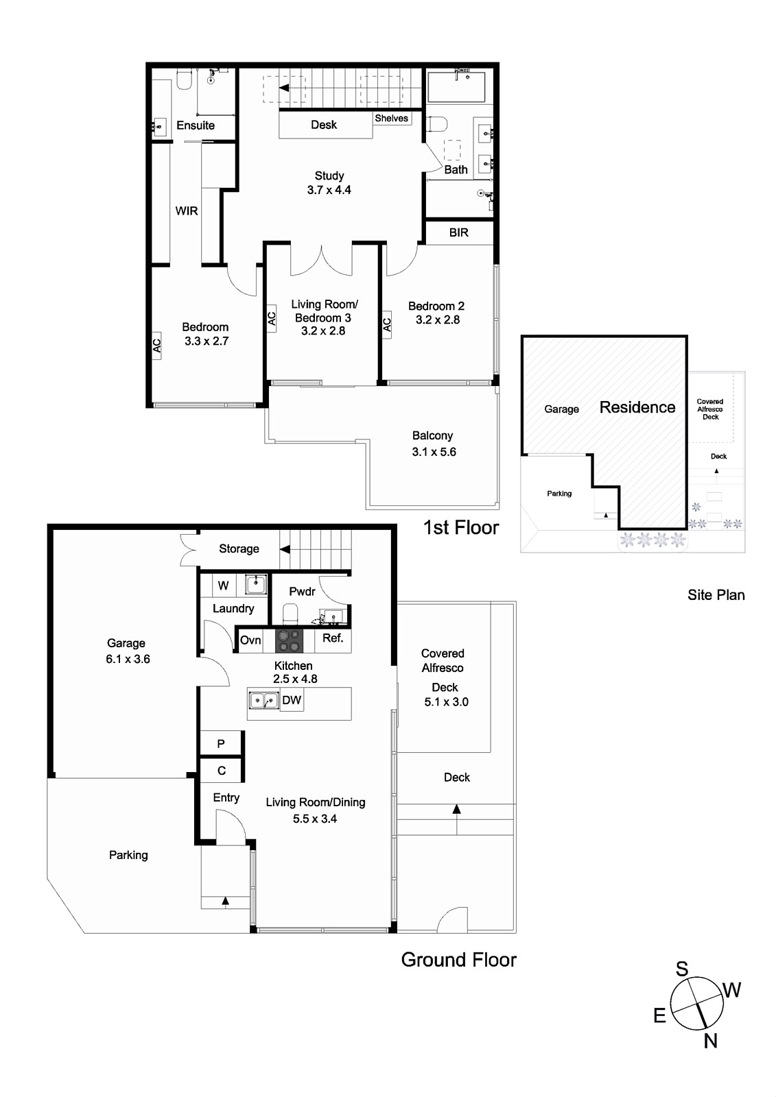 2/5 Noyes Street, Highett VIC 3190 - Floorplan