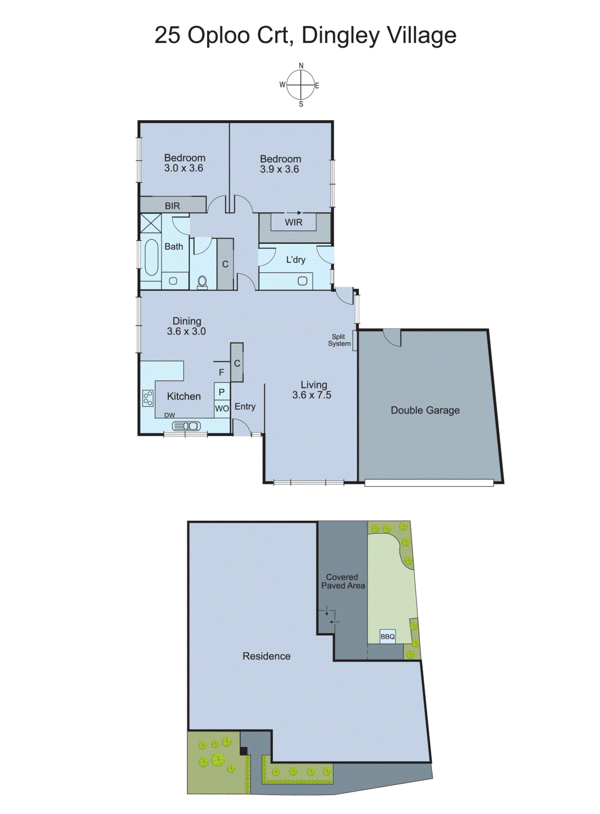 25 Oploo Court, Dingley Village VIC 3172 - Floorplan