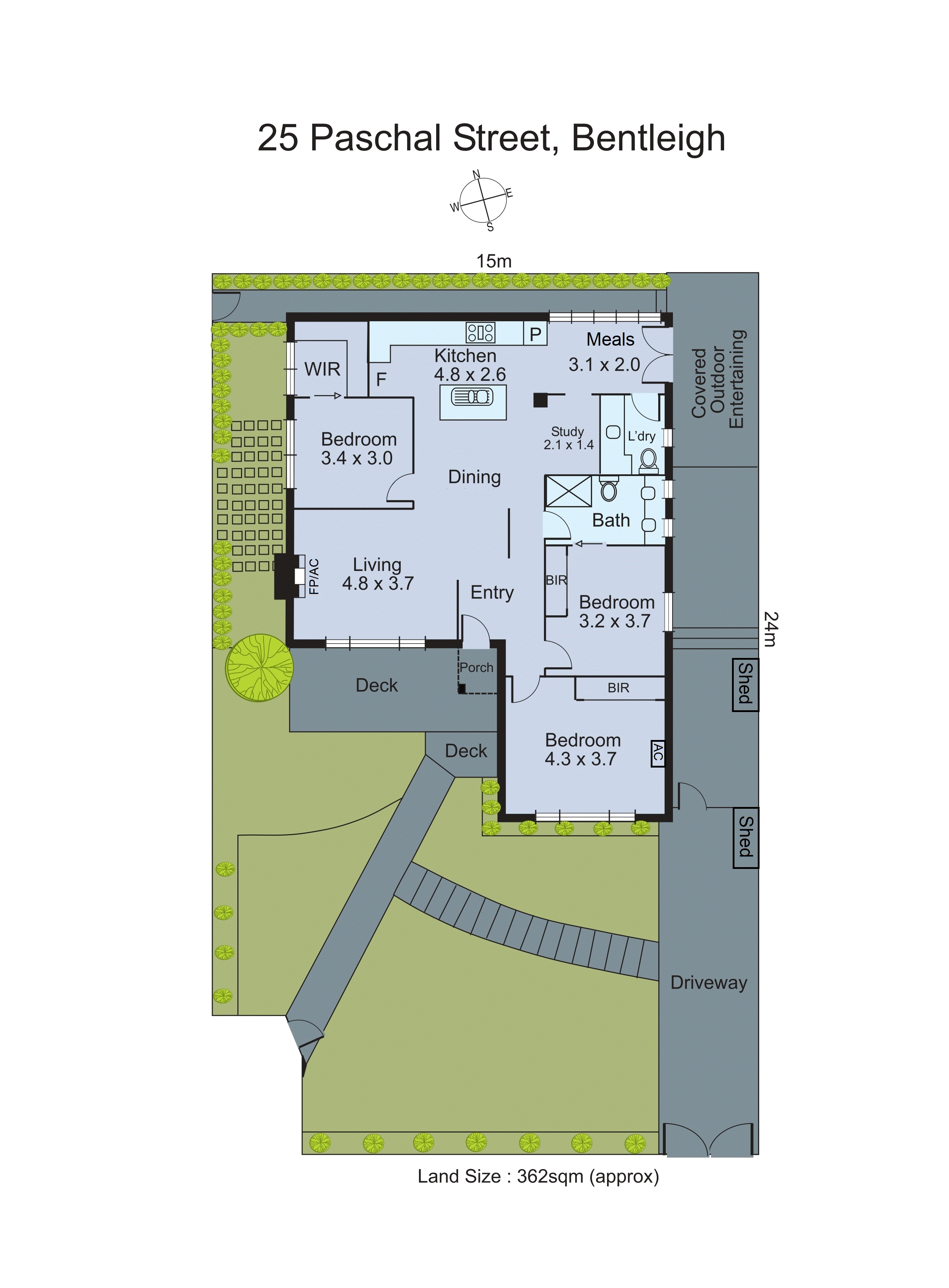 25 Paschal Street, Bentleigh VIC 3204 - Floorplan