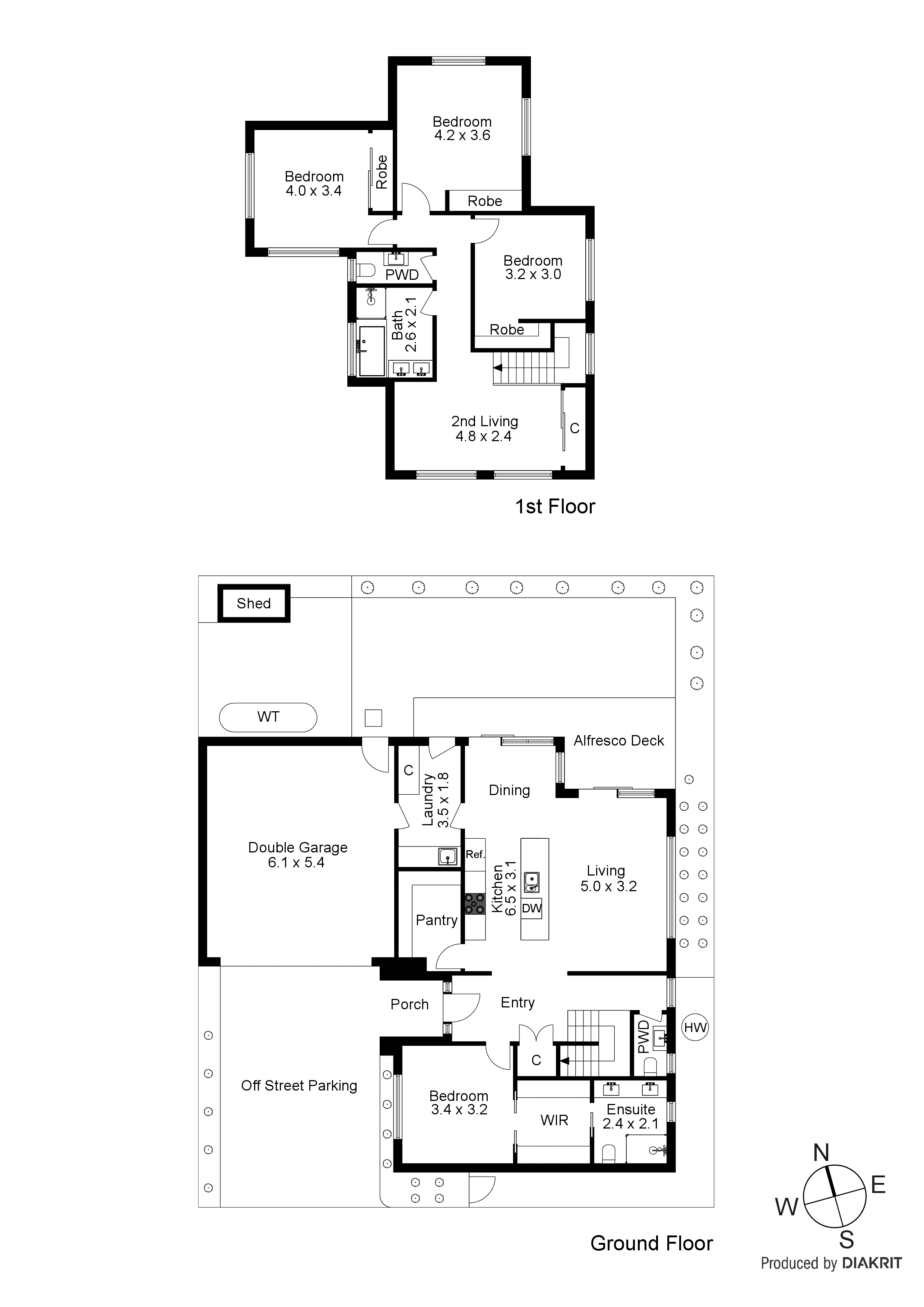 2/5 Prince Crescent, Seaford VIC 3198 - Floorplan