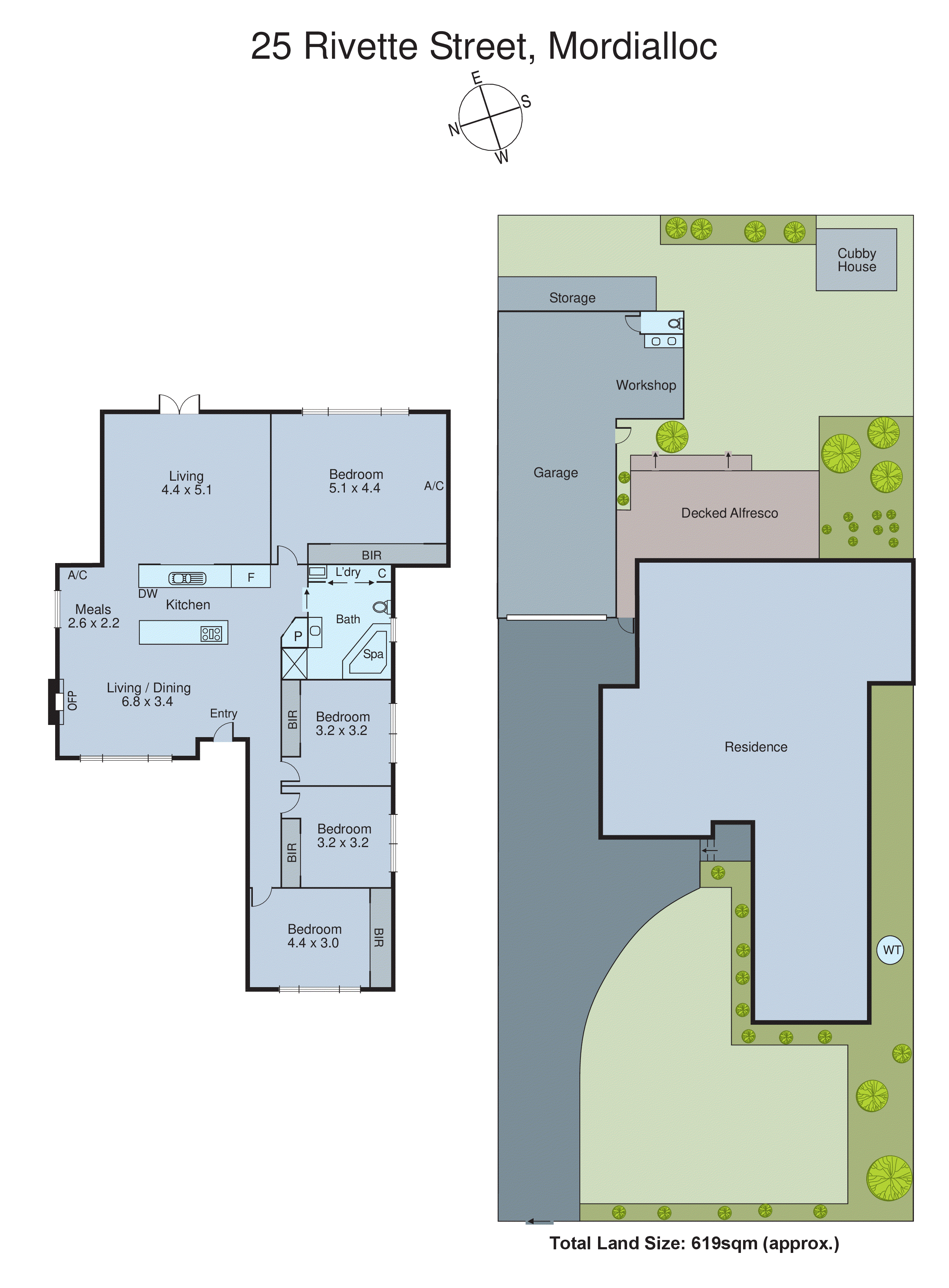 25 Rivette Street, Mordialloc VIC 3195 - Floorplan